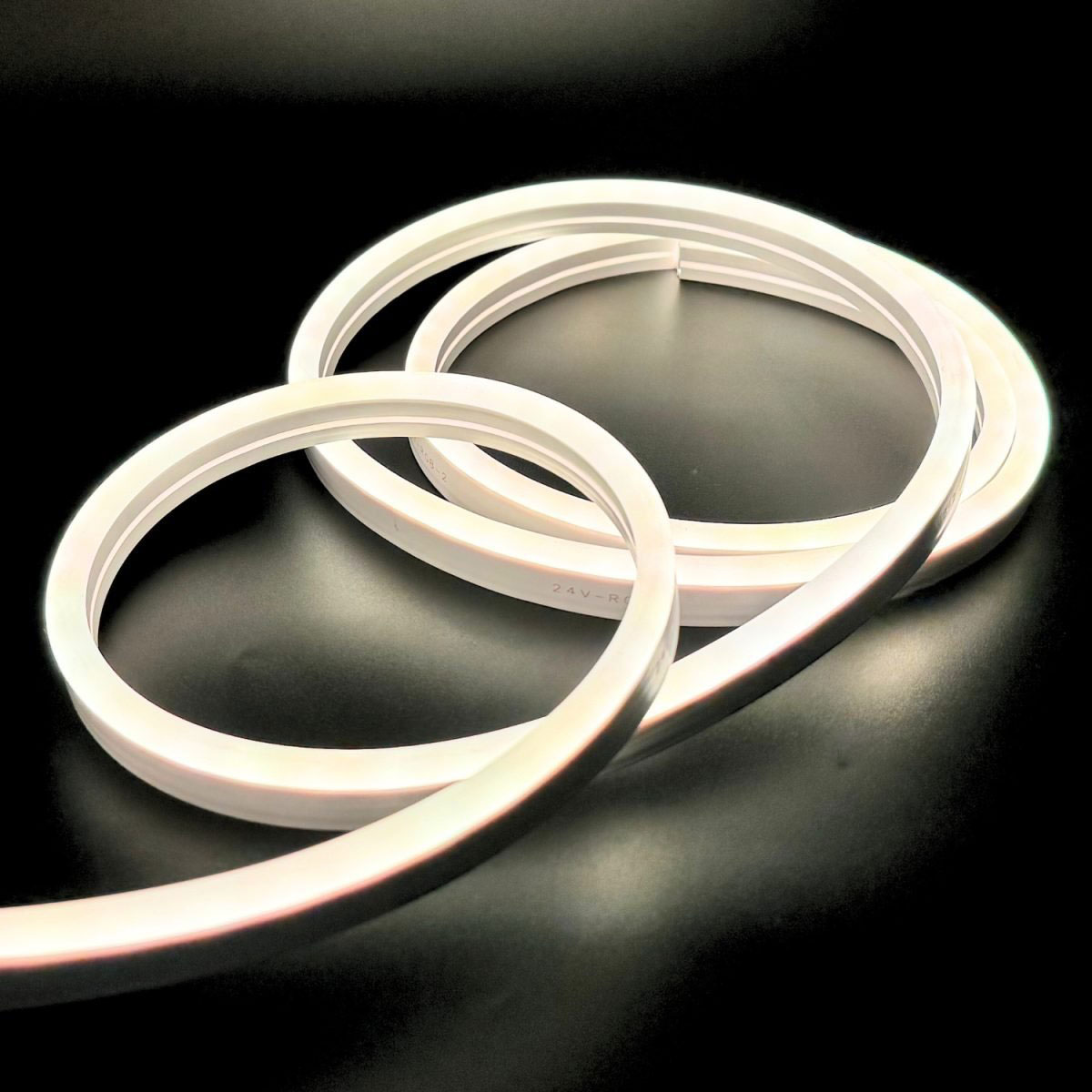 Natural White Neon Flex 4000K 12V 8x16mm 120LEDs/m IP65 - 5m